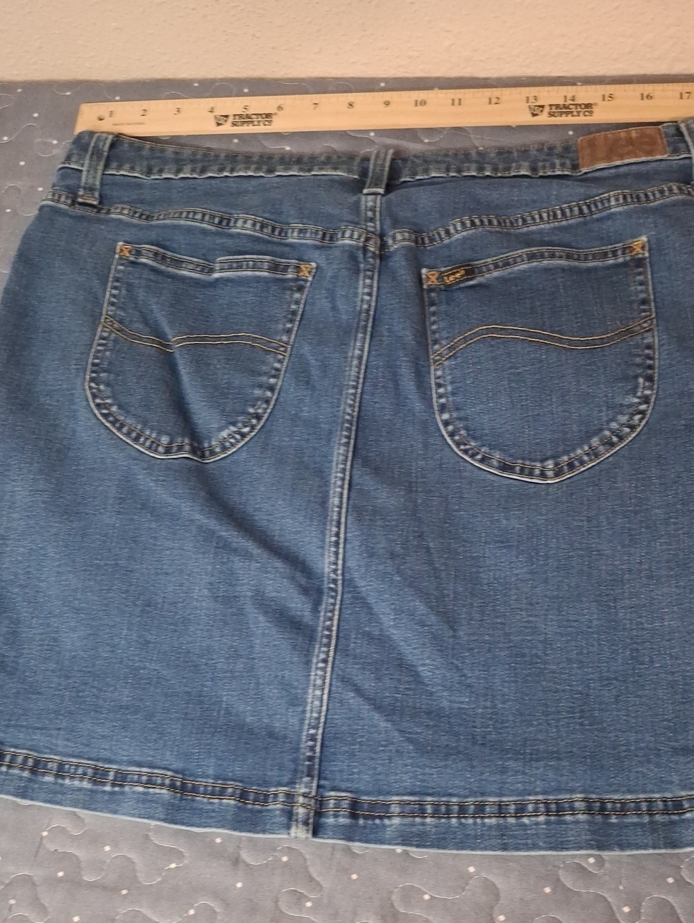 Lee Women's Denim Skort Waist 18 - Picture 2 of 7